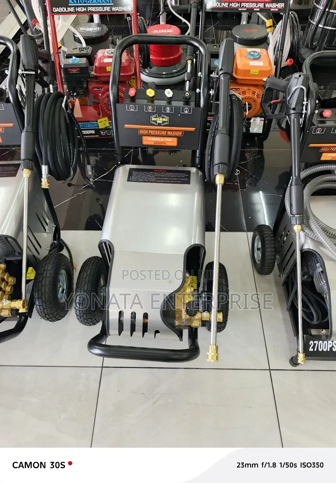 Hisaki Japan 3450psi High Pressure Washer