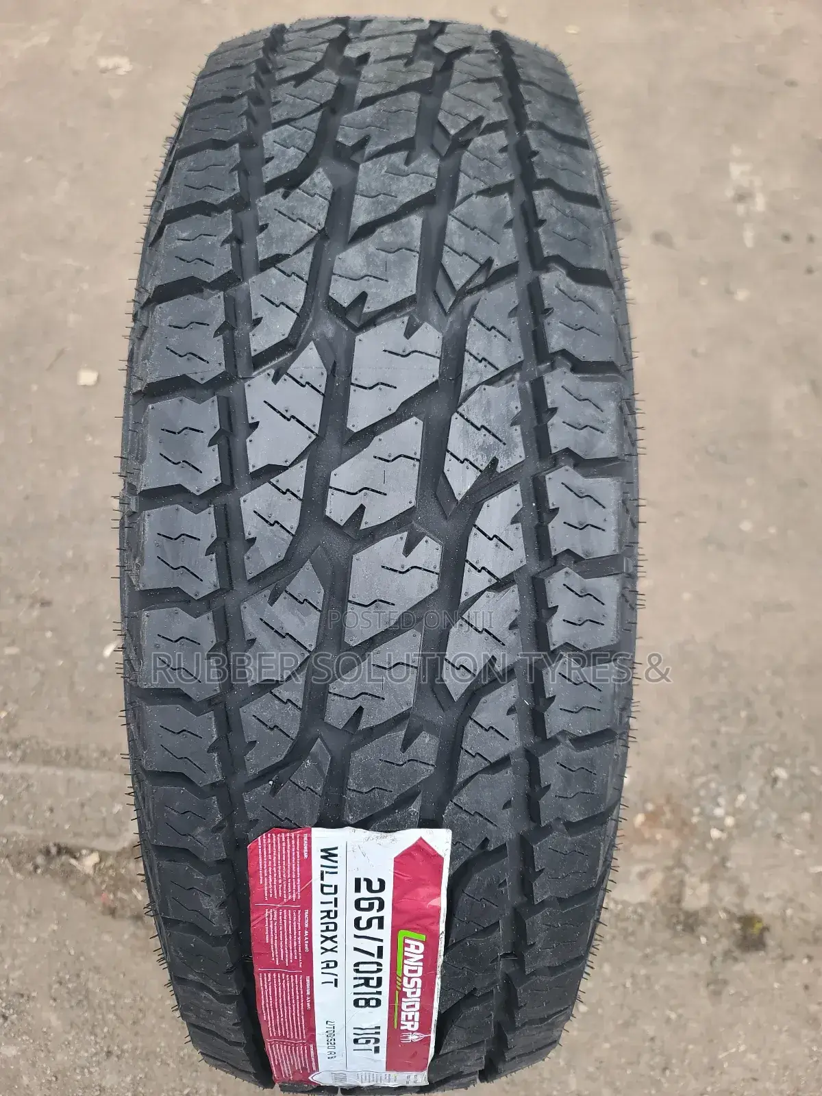265/70r18 Landspider Tyres 116t Wildtraxx a/T [Made in Thailand ]