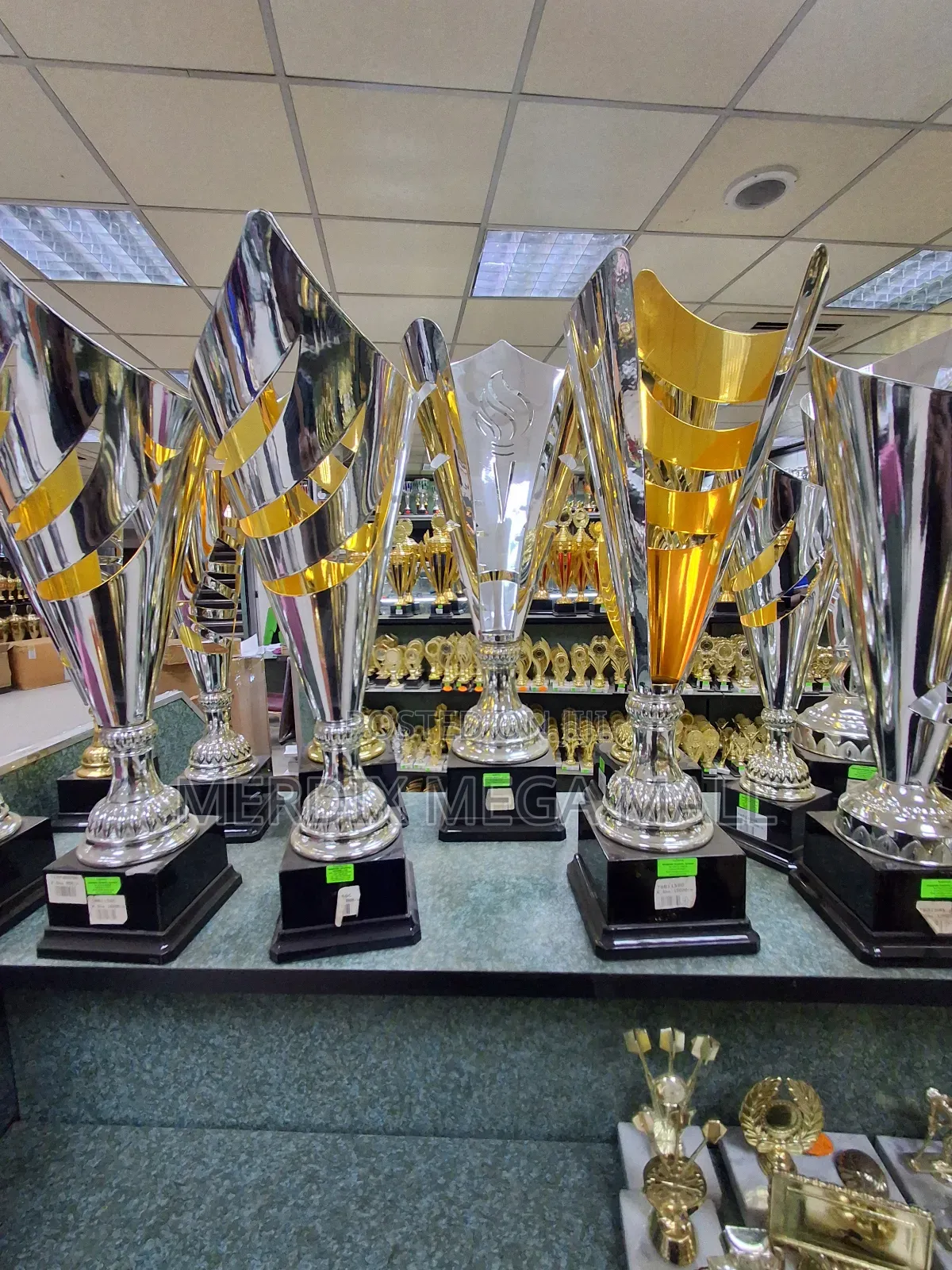 Metallic Trophies, Trophies, Trophy