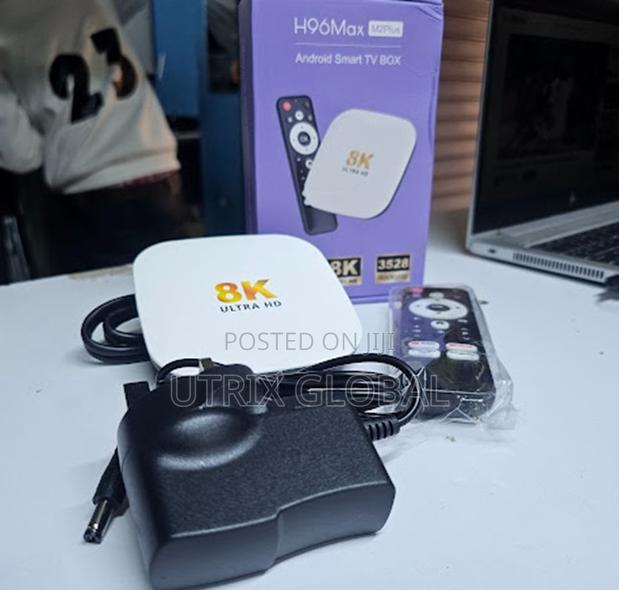 H96 Max 8k Android Tv Box 128gb Voice Remote - thumbnail 3