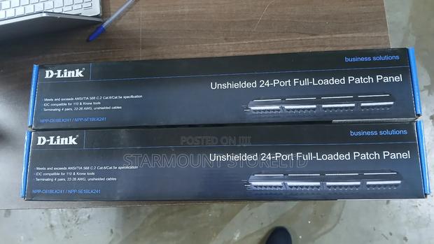 D-Link 24-Port Full-Loaded Patch Panel - thumbnail 3