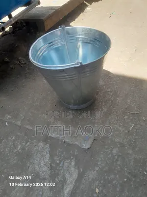 Metallic Bucket Big Size
