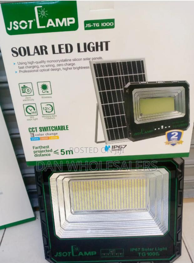 Jsot Tg1000 Solar Led Light - 1000w Solar Powerhouse