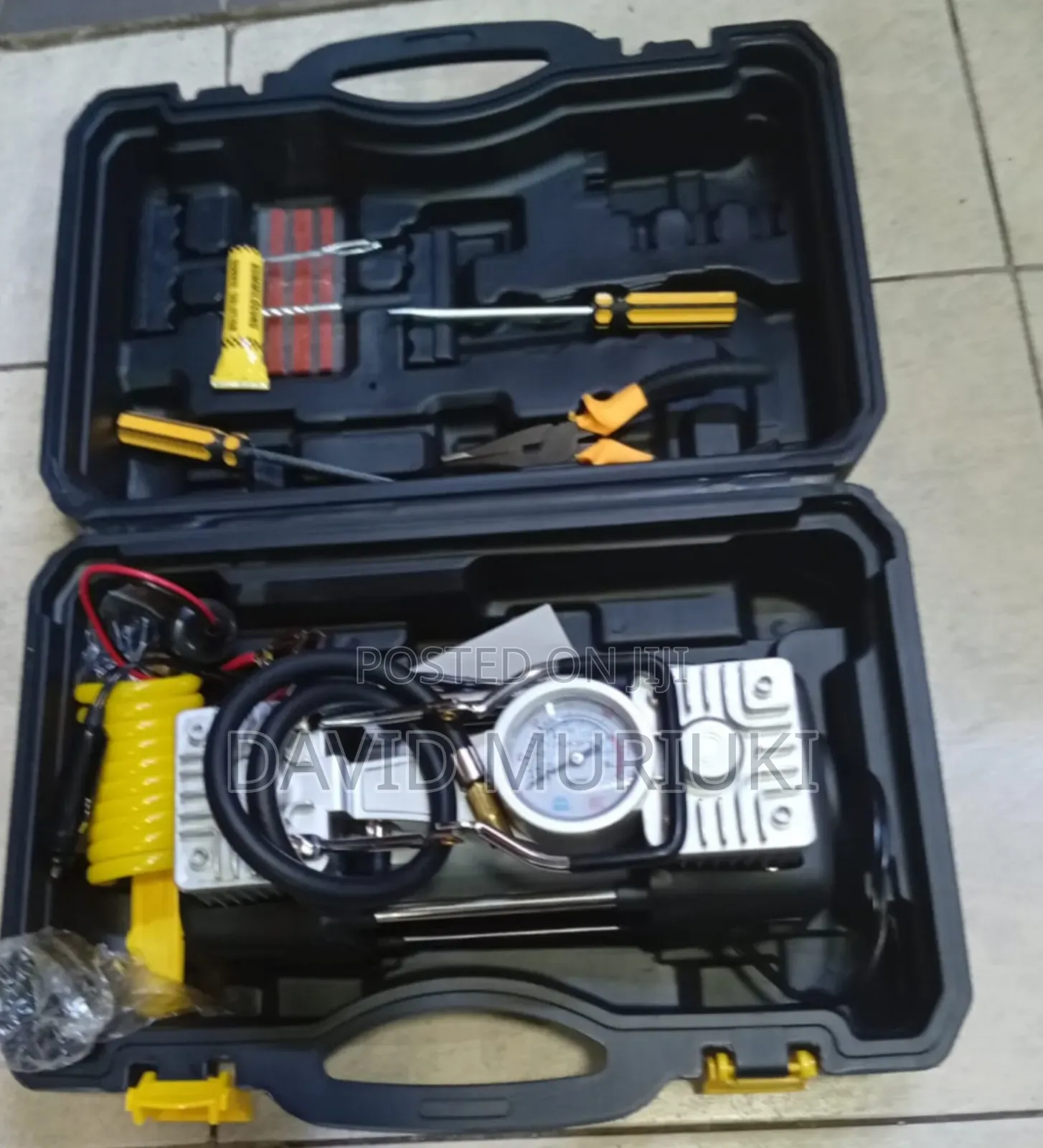 Double Air Compressor.