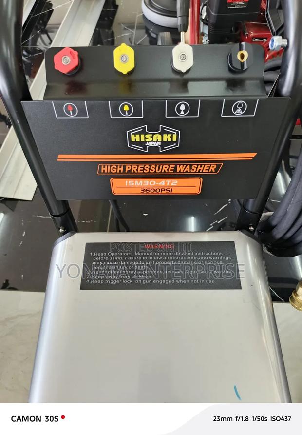 Hisaki Japan 3600psi High Pressure Washer Available - thumbnail 2