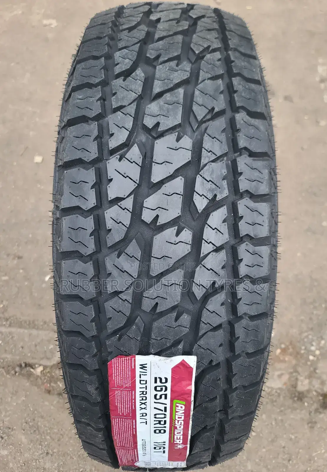 265/70r18 Landspider Tyres 116t Wildtraxx a/T [Made in Thailand ]