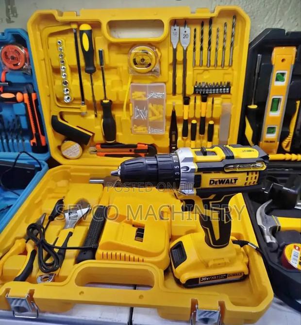 Heavy Duty Dewalt Cordless Drill Set - main view