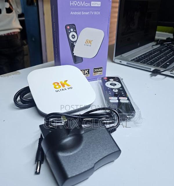 H96 Max 8k Streaming Box Android 14 4gb 128gb