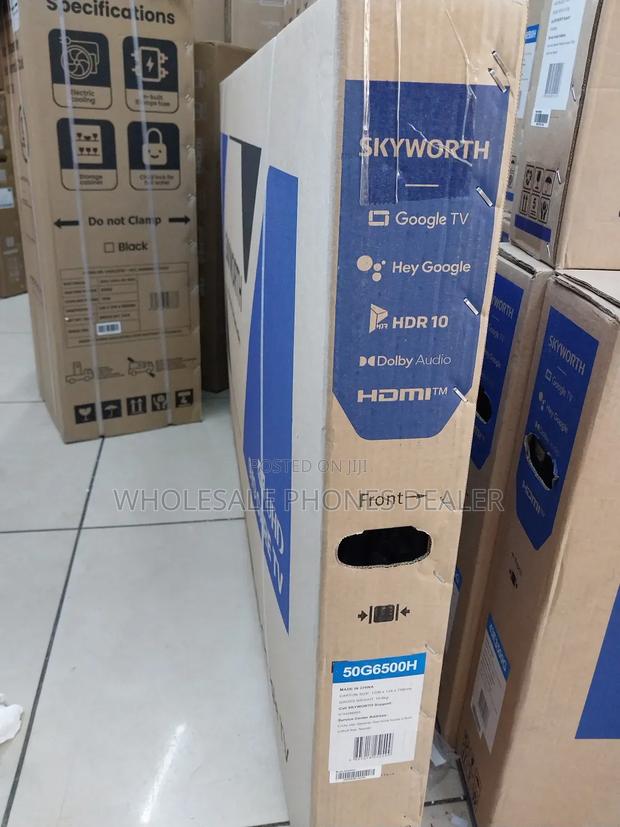 Skyworth 50" Frameless 4k Uhd Google Tv, Bluetooth And Cast Enabled - thumbnail 2