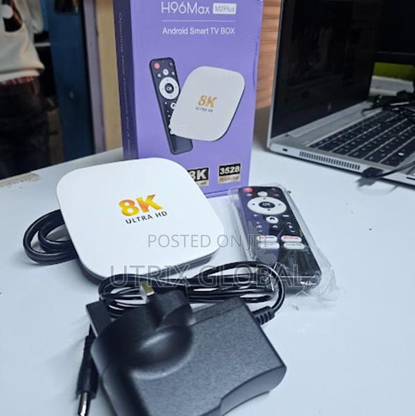 H96 Max 8k Streaming Box Android 14 4gb 128gb - thumbnail 2