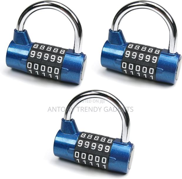Stellar 50 Combination Lock 5-digit Hardened Steel Shackle - thumbnail 3