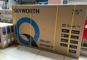 Skyworth 75′′ Qled+ Uhd Google Smart Tv Latest Model