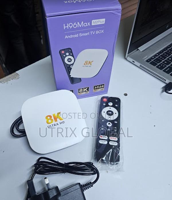 H96 Max Android Tv Box 8k Rockchip 4gb 128gb - thumbnail 2