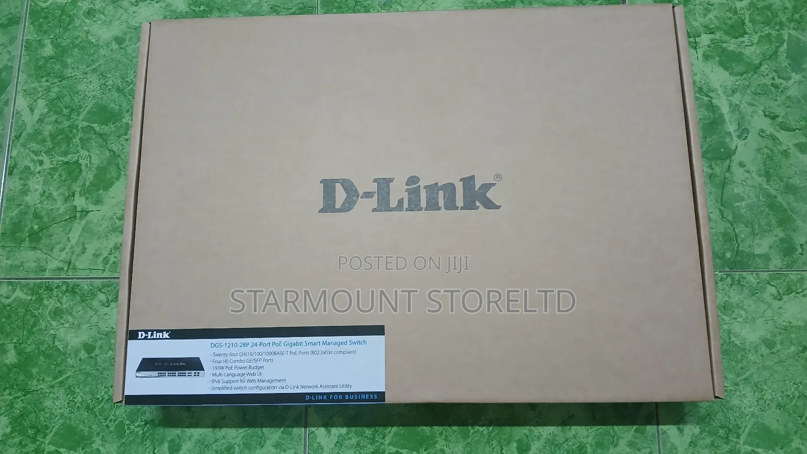 D-Link DGS-1210-28p 24-Port Poe Gigabit Smart Managed Switch