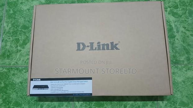 D-Link DGS-1210-28p 24-Port Poe Gigabit Smart Managed Switch