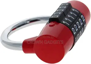 Resettable Stellar 50 Combination Lock 10,000 Codes