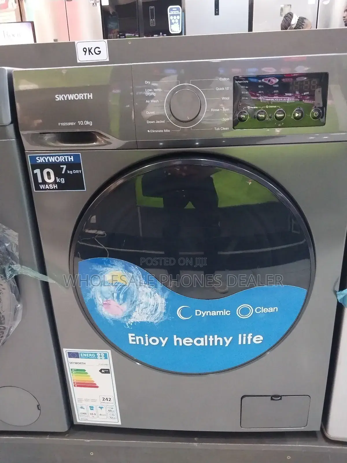 Skyworth Front Load Washing Machine. 10kgs Washing And 7 Kgs Drying