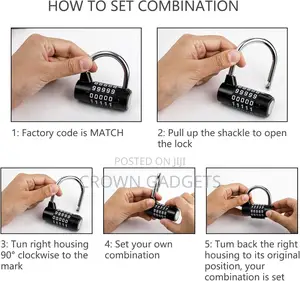 High-Security Stellar 50 Padlock for Lockers Gates