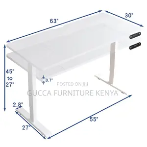 1400mm Electric Sit Stand Motorized Office Desk