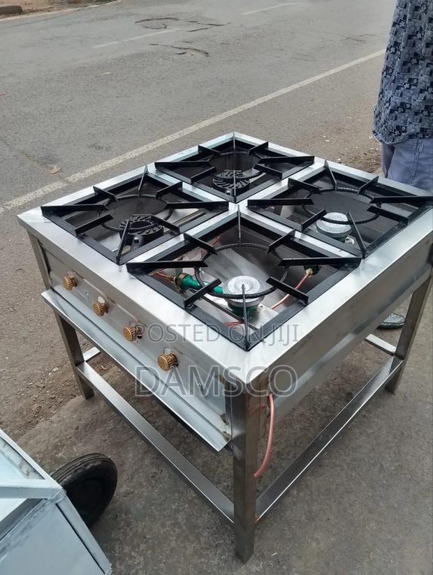 Stainless Steel 4 Burner - main view