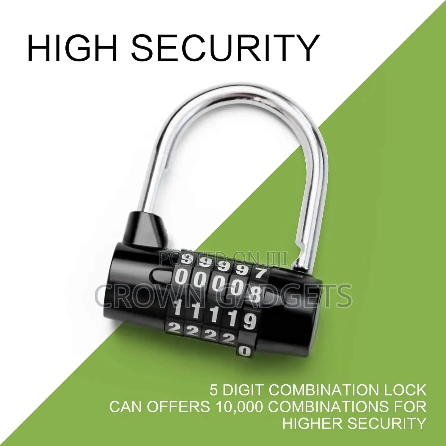 Durable Stellar 50 Padlock for Toolboxes, Sheds, Lockers