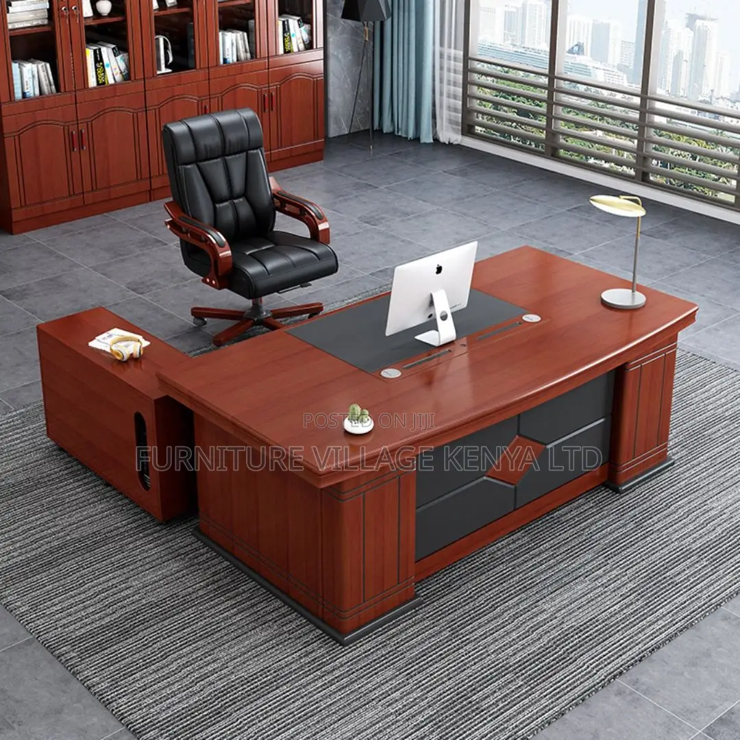 1800mm Executive Office Desk With Side Drawers