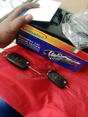 Romatec Flip Key Alarm System Compatible With All Car Models