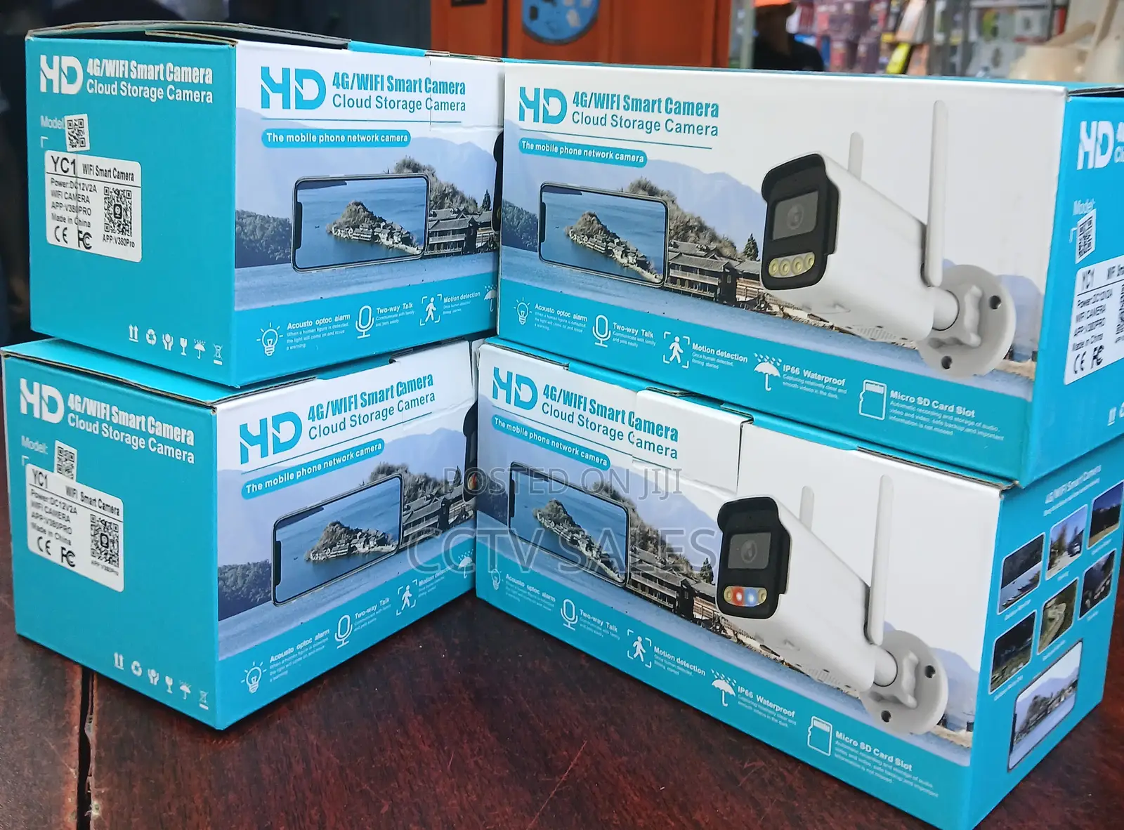 V380 Pro Outdoor Full Color Hd Wifi Wireless Surveillance