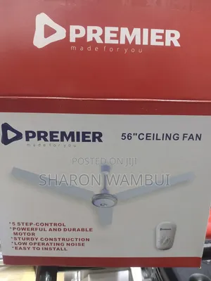 New Premier 56inch Ceiling Fan/56//Inch Premier Ceiling Fan