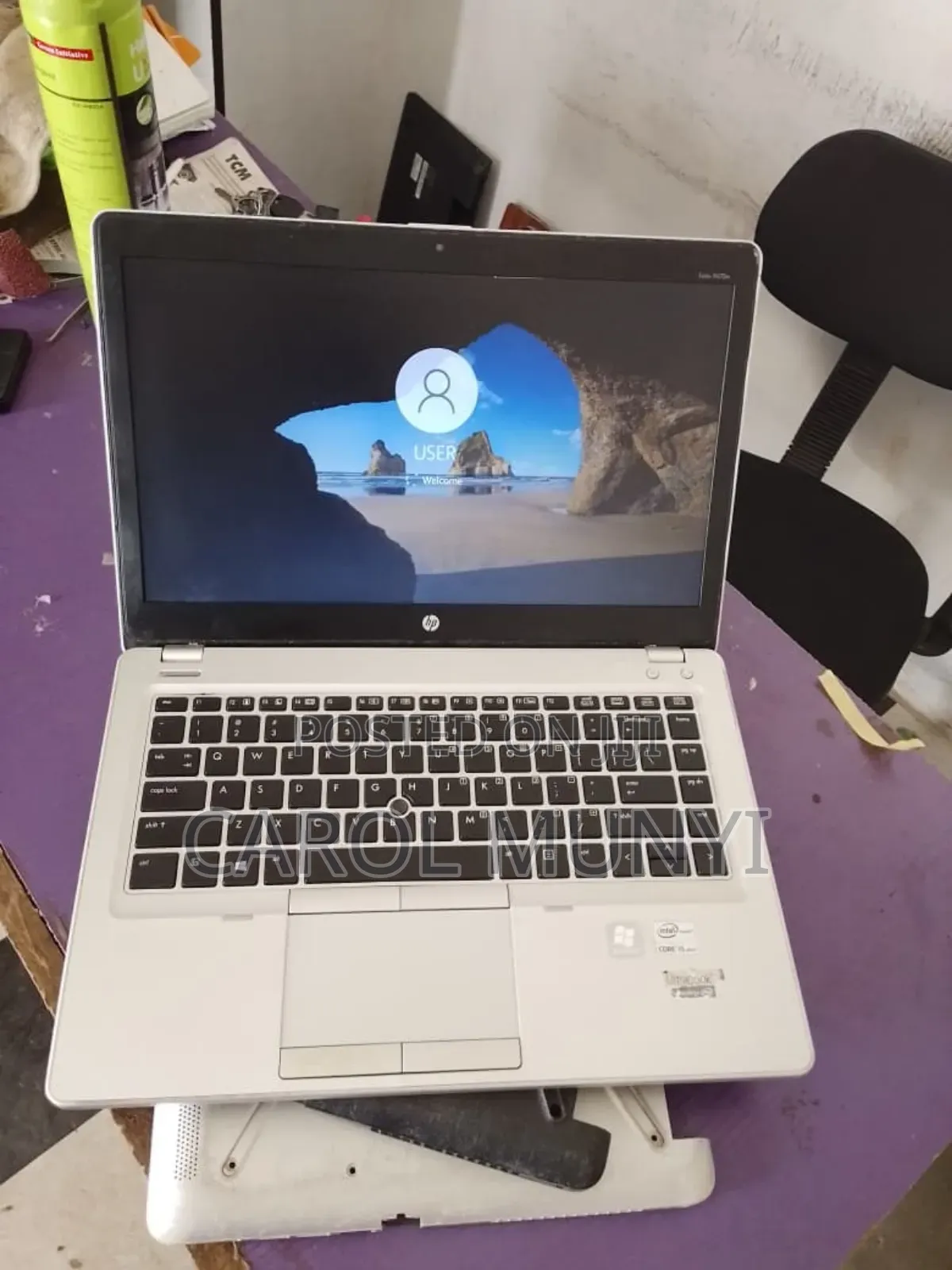 New Laptop HP EliteBook Folio 9470M 8GB Intel Core I7 HDD+SSD 500GB