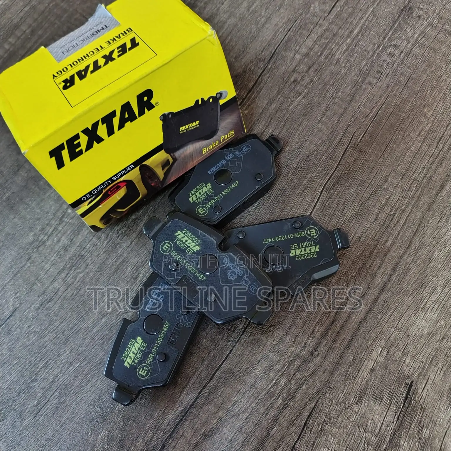 Textar Rear Pads BMW – E87 E90 Quiet and Durable