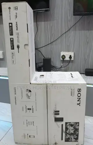 A Sony Ht-S500rf 5.1 Channel Home Cinema Soundbar System.