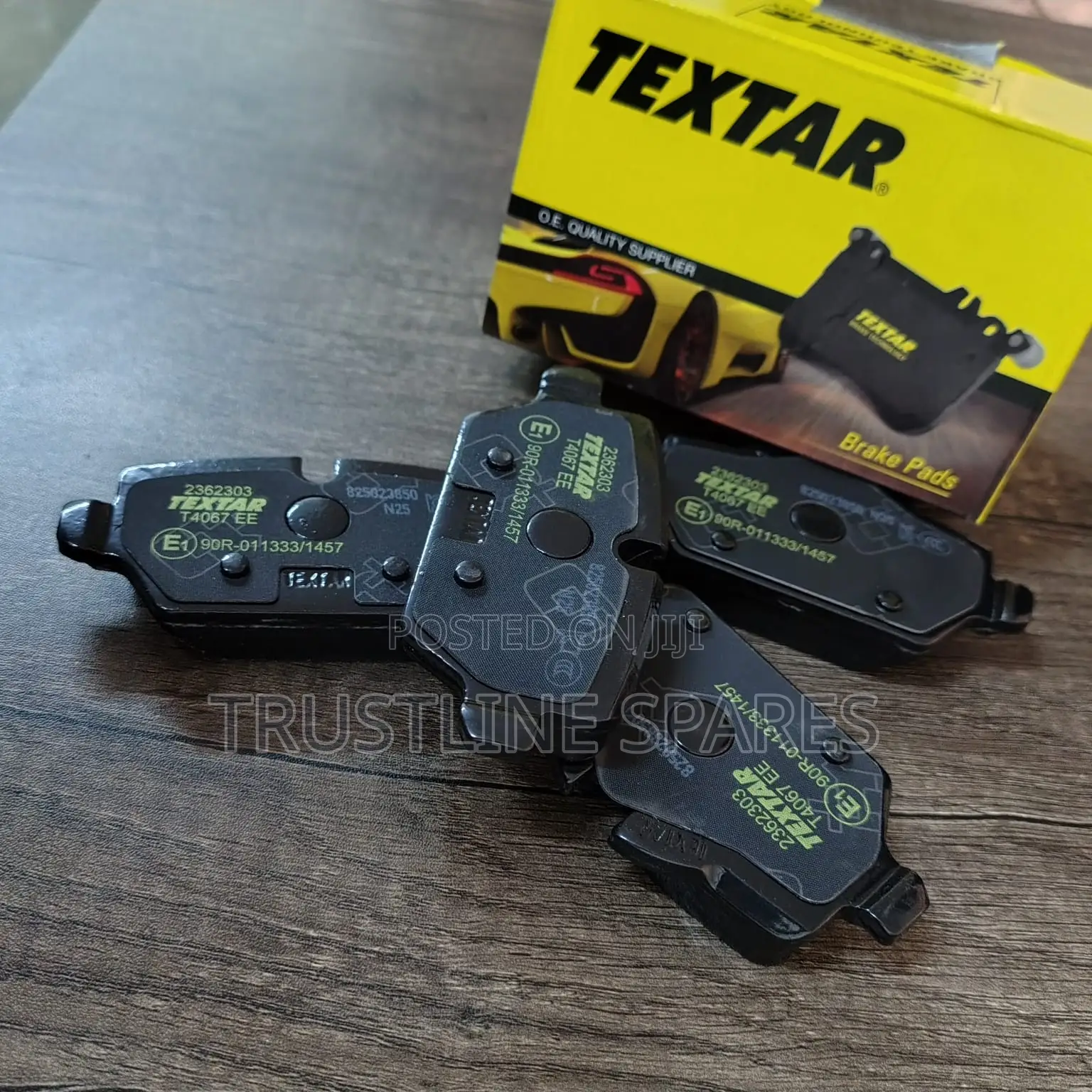 BMW Rear Brake Pads Textar – Professional Replacement Set