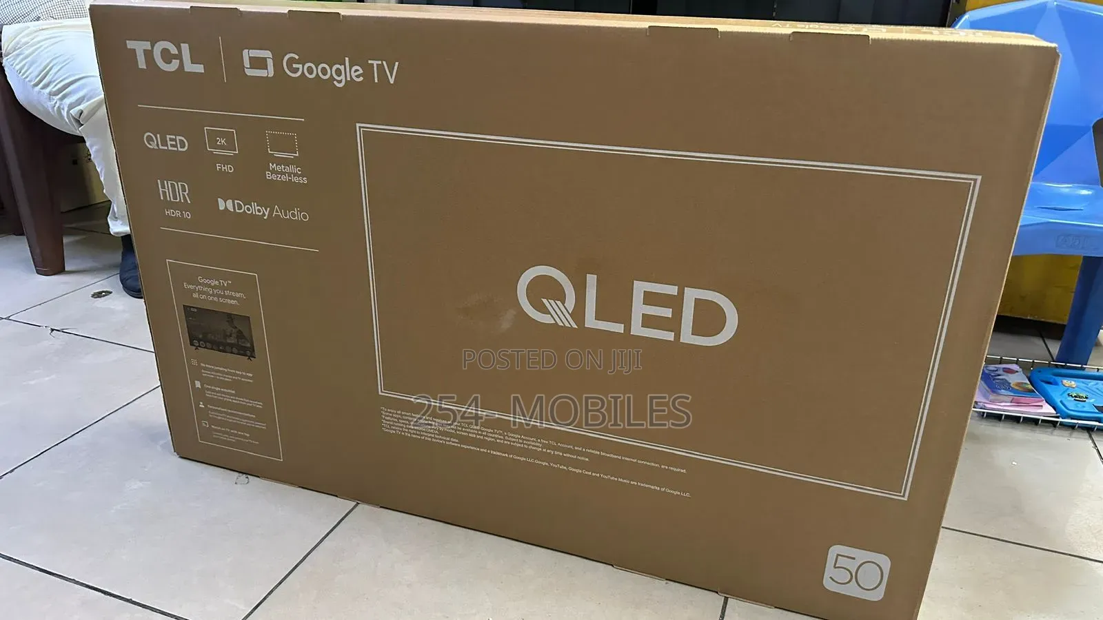 TCL 50 Inch Qled Google TV Full Hd Smart TV 50s5k