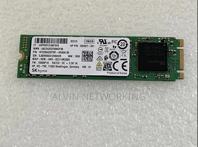 256 M2 SSD Sata Plus 4gb Ram Free Double Notch