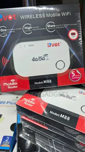 Bvot M88 4g/5g Mifi Hotspot Connect Up To 10 Devices