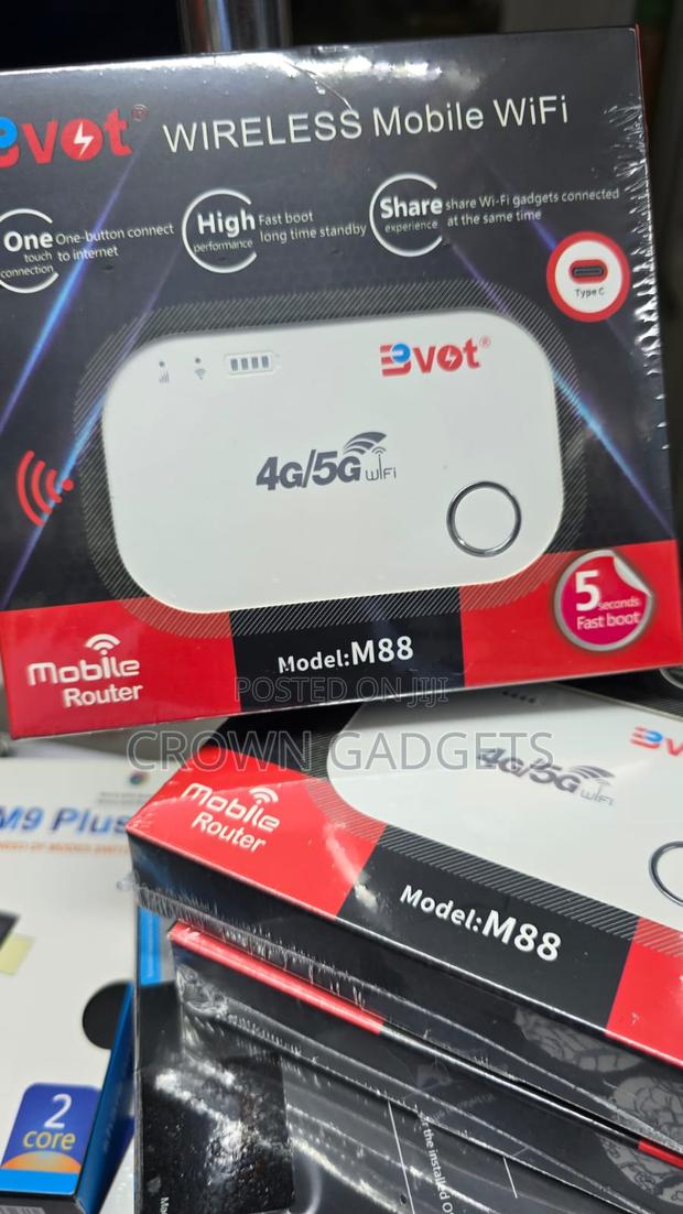 Bvot M88 4g/5g Mifi Hotspot Connect Up To 10 Devices - main view