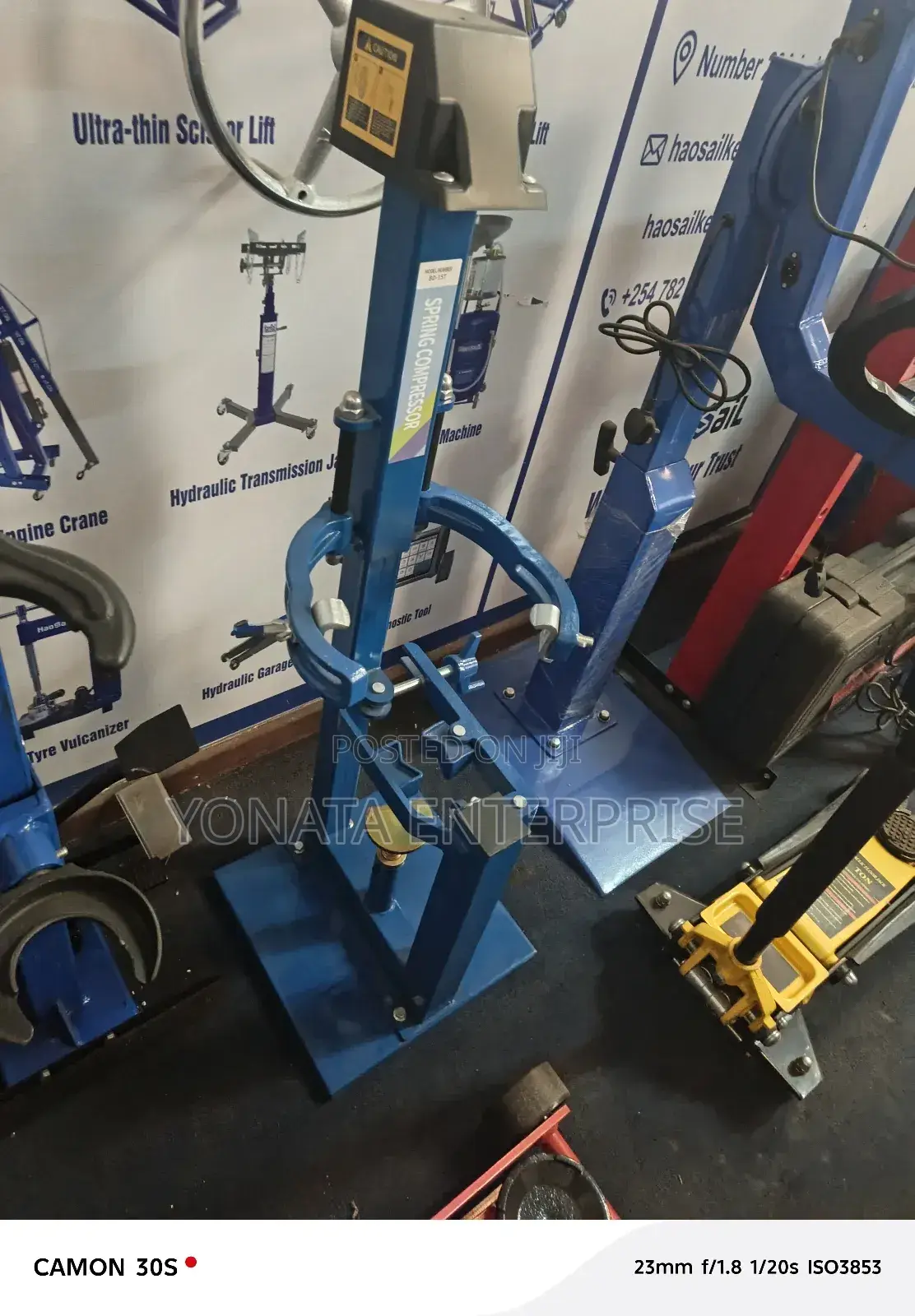 Heavy Duty Manual Spring Compressor