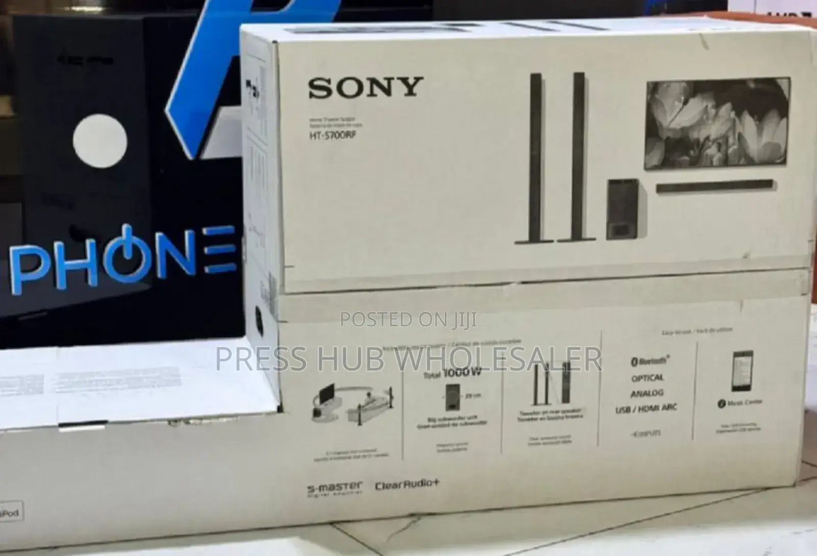 A Sony Ht-S700 5.1 Channel Home Cinema Soundbar Syste