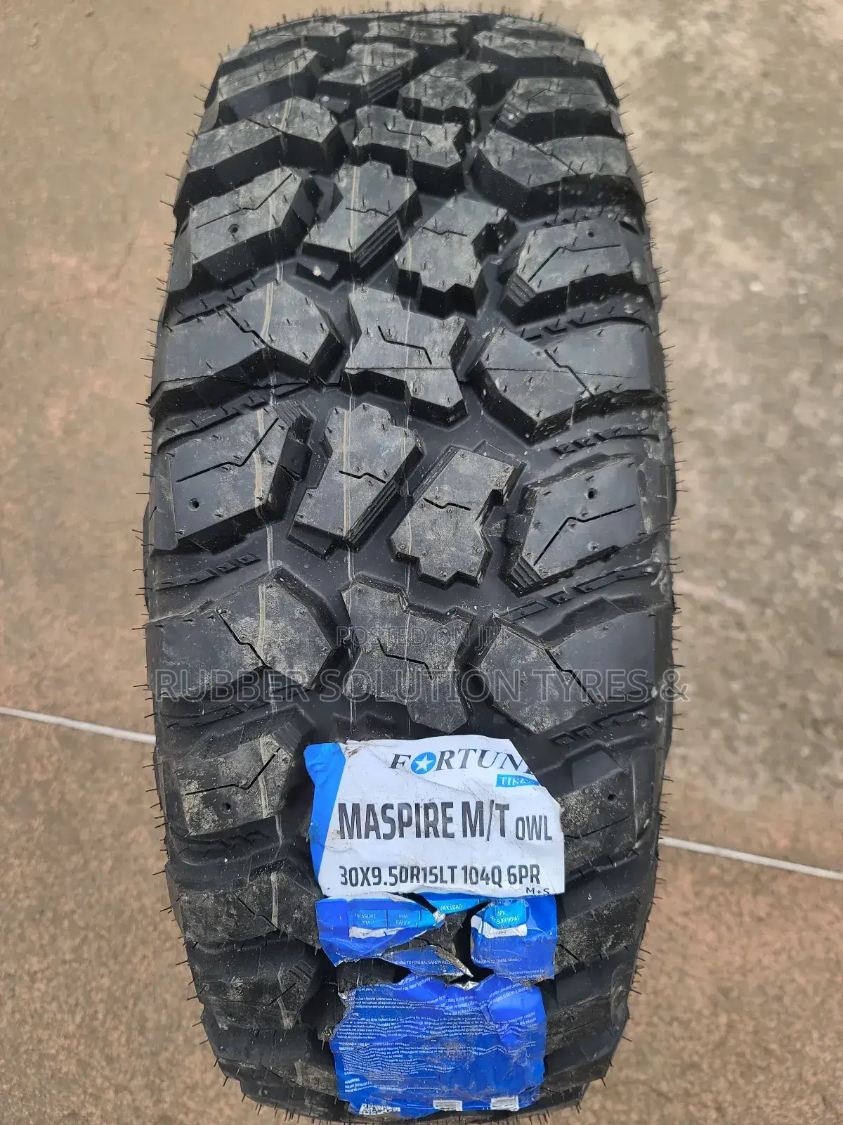 30x9.50r15 Fortune L/T Maspire M/T104q 6pr