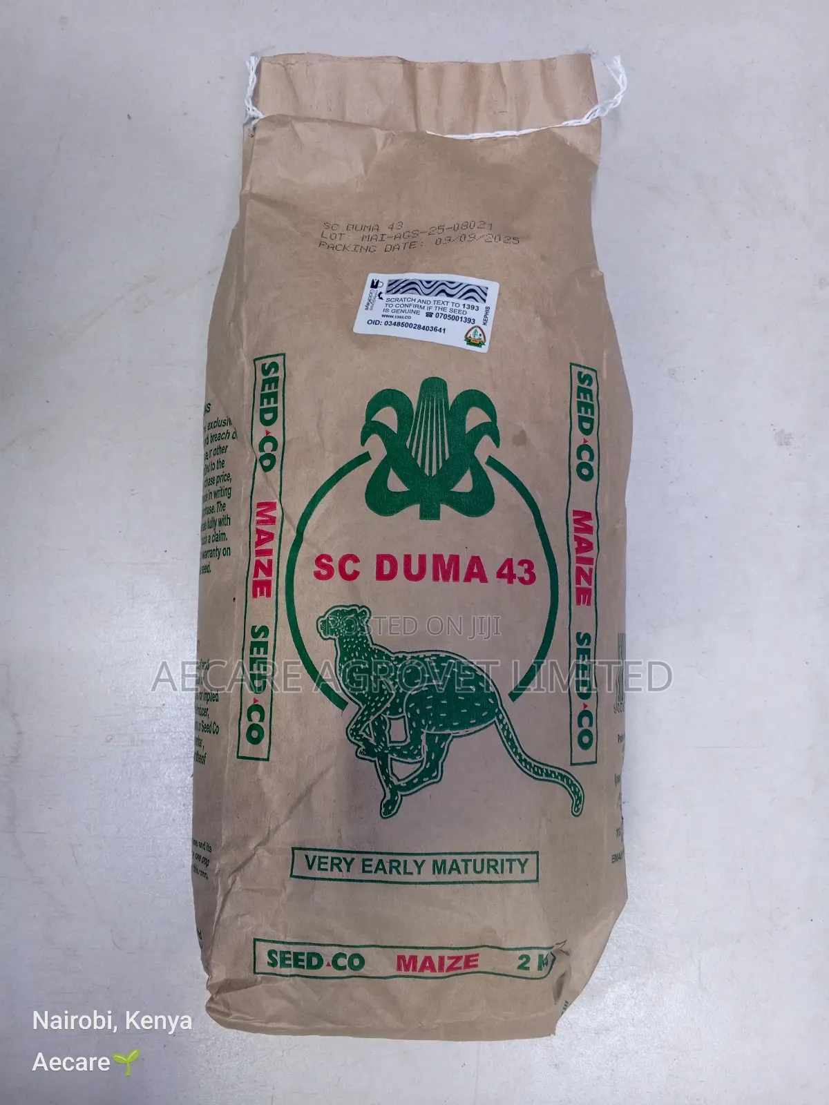 Duma 43 Maize Seeds 2kgs