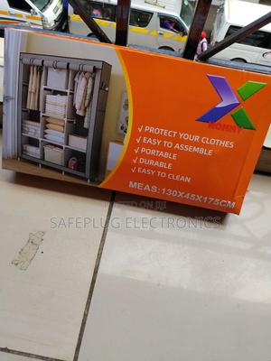 Wardrobe ,3-Column Metallic Wardrobe - - main view