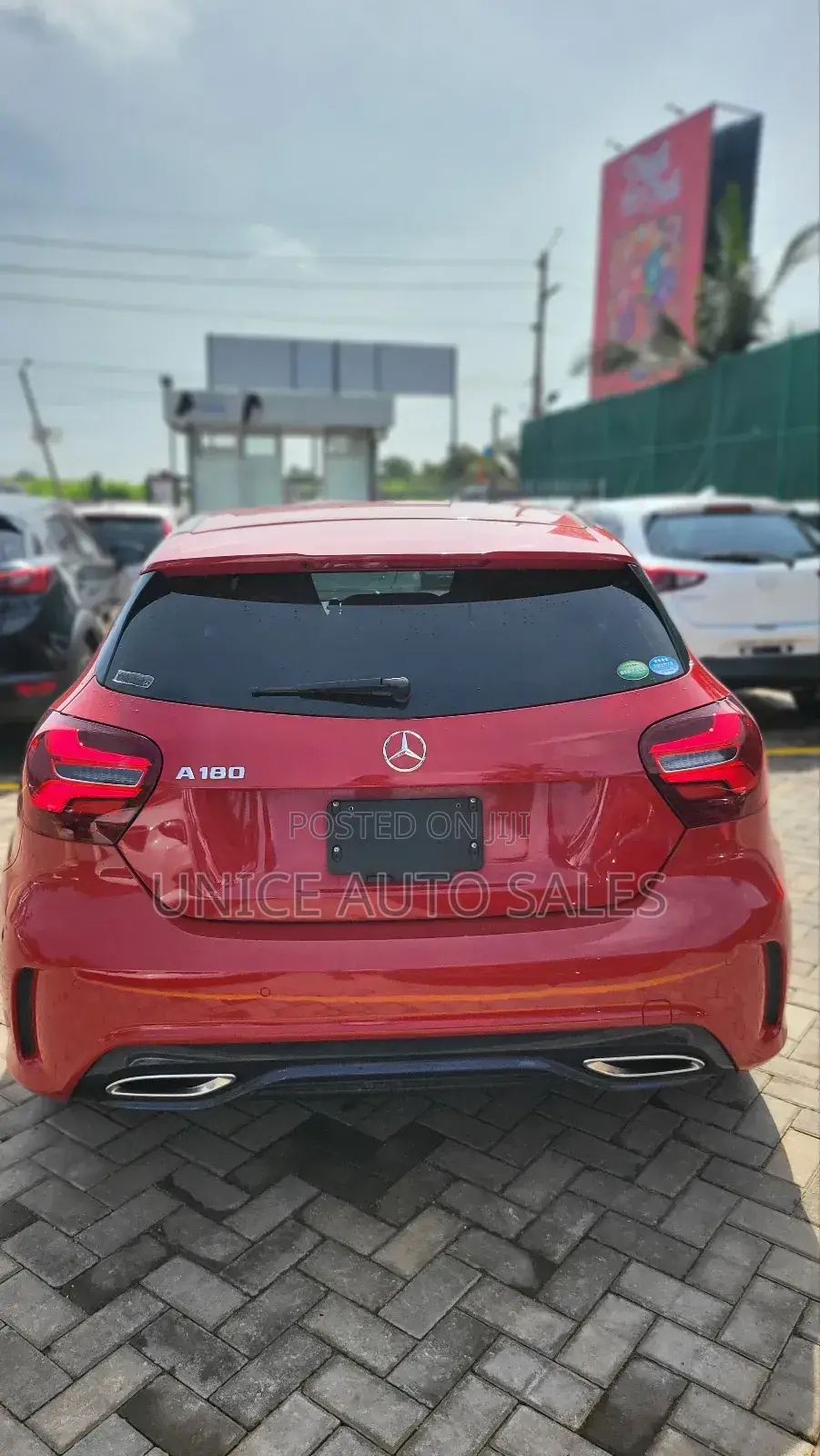 Mercedes-Benz A-Class 2018 Red