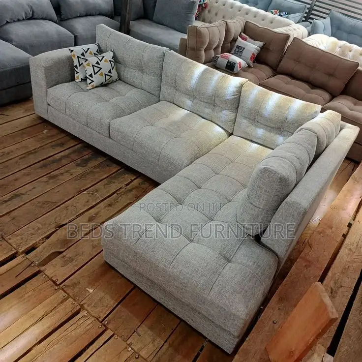 Casual 6 Seater L Shaped Sofa