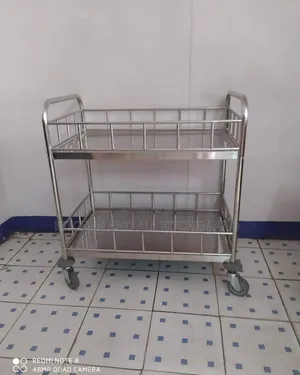 Upgrade Your Hospital Setup With Top-Quality Stainless Steel Trolley 