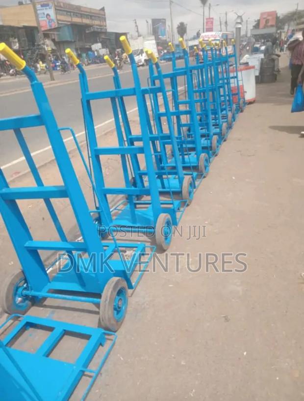 Optimized Flexible Luggage Trolley - main view