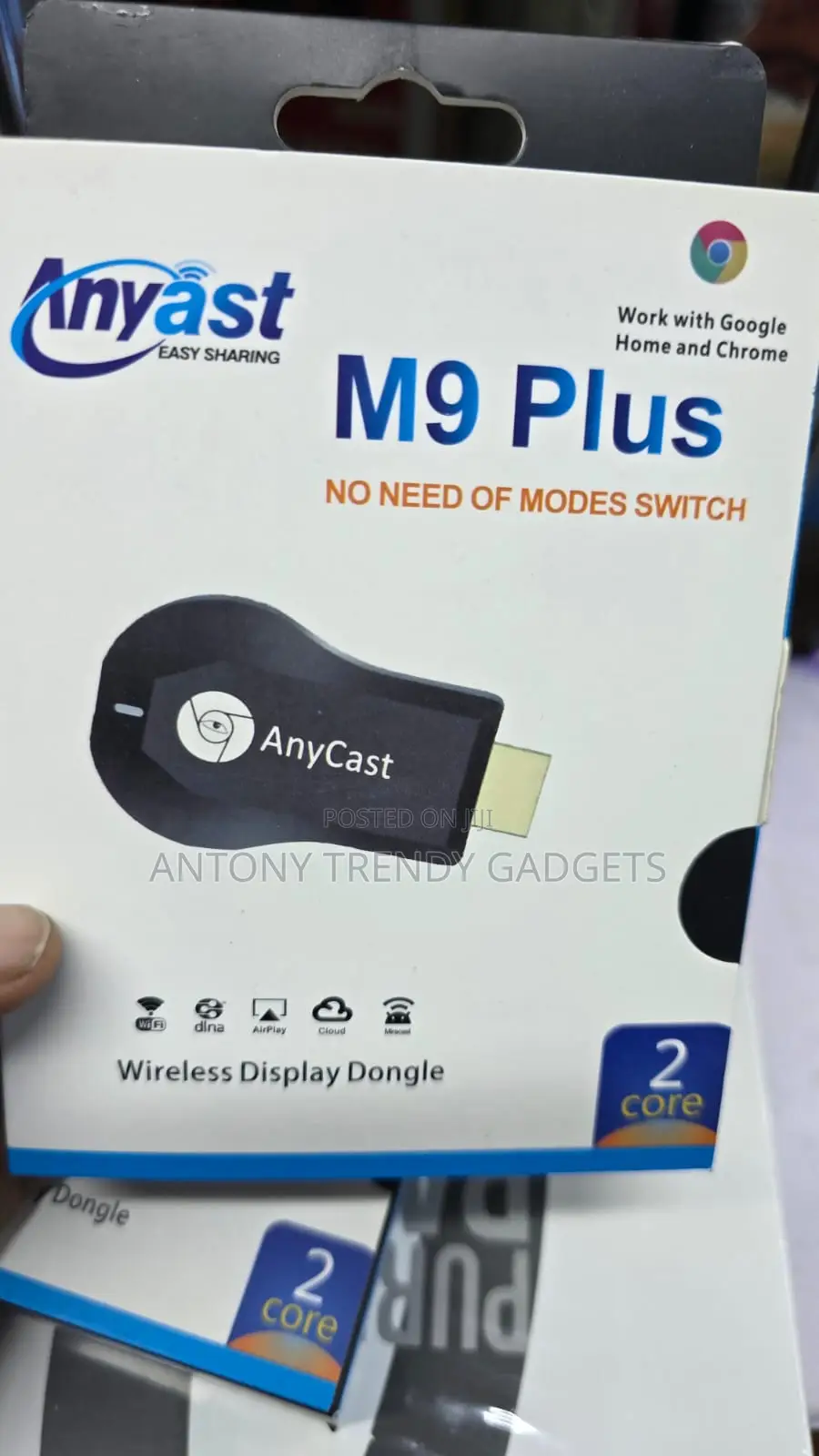 Anycast M9 Plus Dongle Mirroring For Tv Projector Laptop