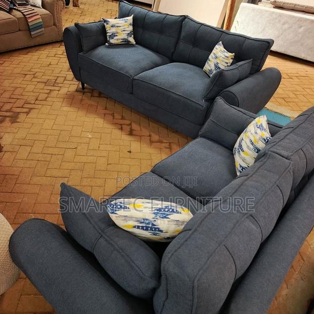 Trendy 5 Seater Butterfly Shaped Sofa 3,2