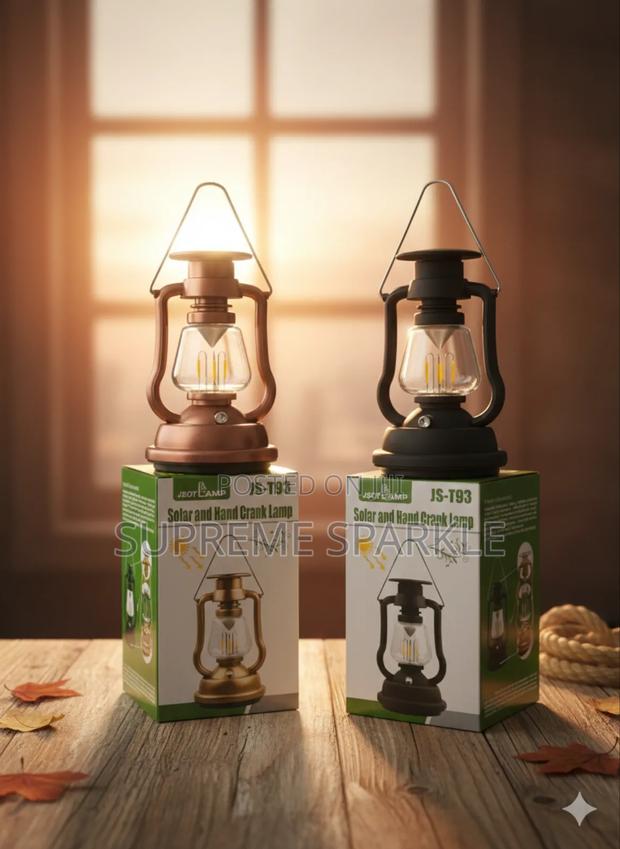 Lamp. Js-T93 Solar and Hand Lamps