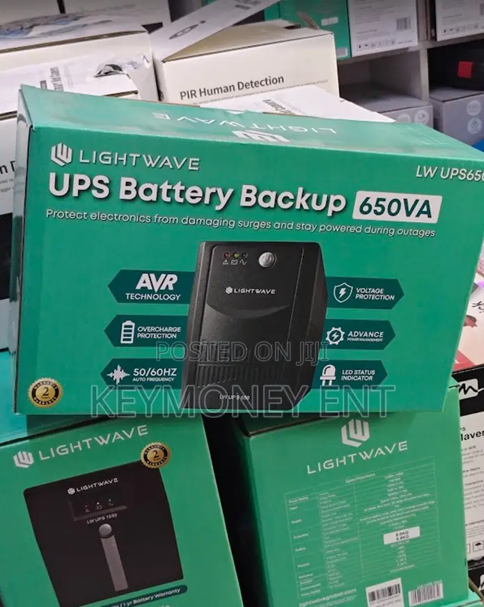 650va Ligtwave Back Up Ups 2ports